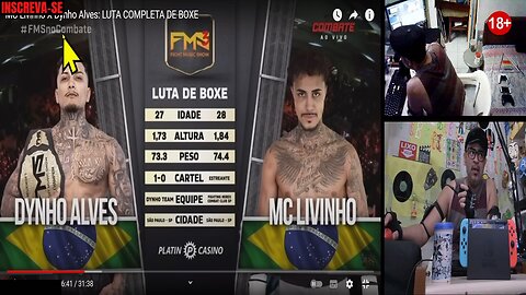 ACELINO POPÓ vs JR DUBLÊ e Mc Livinho vs Dynho Alves : parte 02