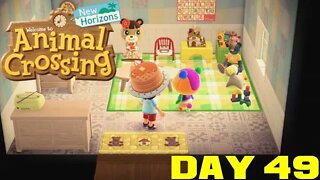 Animal Crossing: New Horizons Day 49 - Nintendo Switch Gameplay 😎Benjamillion