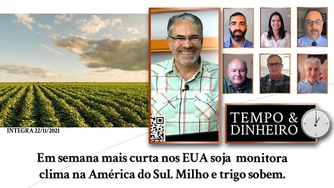 Em semana mais curta nos EUA soja monitora clima na América do Sul. Milho e trigo sobem.