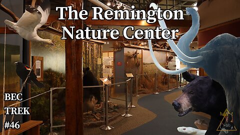 I Traveled To A Nature Center During A STORM!!! | The Remington Nature Center | BEC TREK Episode 45