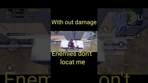 Enemies don't locat me , with out damage short video