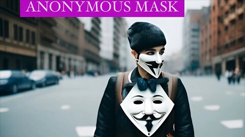 ANONYMOUS MASK #anonymous #art #fyp #life