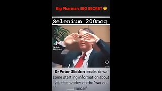 The big pharma cancer scam and the Selenium Solution
