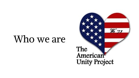 Who We Are—We '73 The American Unity Project