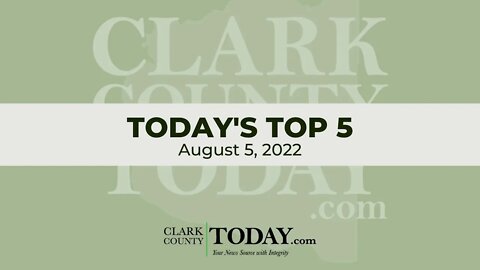 📰 Today's Top 5 • August 5, 2022