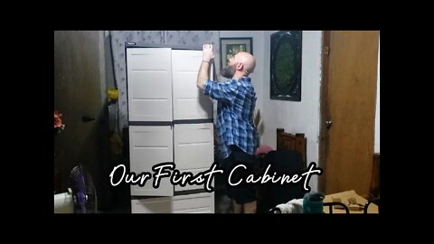 Rick Assembling Our First Cabinet| Canadian Filipina Couple