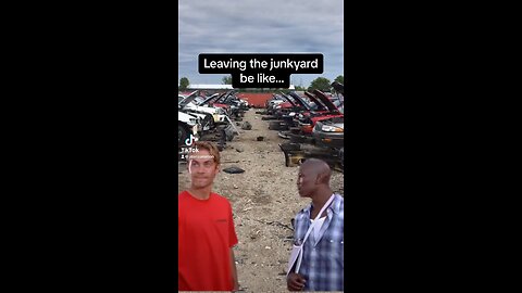 Leaving the junkyard!