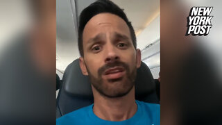 An American Airlines passenger records a bizarre noise from the plane's intercom system – a loud groan laced with pain that he described as "halfway between an orgasm and vomiting