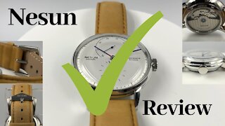 8/10 Nesun N9605 Review - Homage of the Nomos Lambda