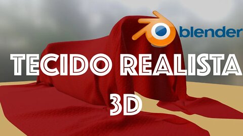 COMO FAZER TECIDO REALISTA 3D NO BLENDER