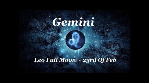 ♊ Gemini~Freedom to Plant The New!! Leo Full Moon - Feb 23rd. Tarot Reading.