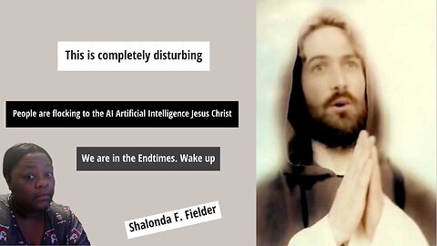 People are flocking to the AI Jesus Christ (Artificial Intelligence)