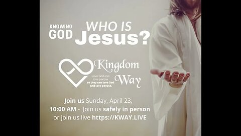 Who is Jesus? Coming this Sunday