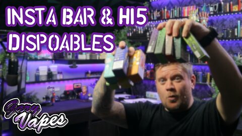 Insta Bar JAR & HI5 Tube Disposables