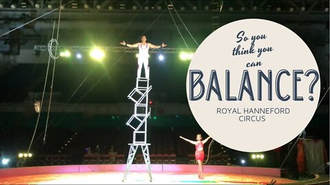 Crazy Feats of Strength and Balance on Stacked Chairs! Royal Hanneford Circus