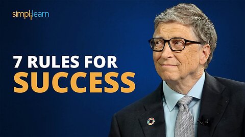 7 Rules For Success | 7 Best Lessons From Bill Gates | Bill Gates Motivational Speech