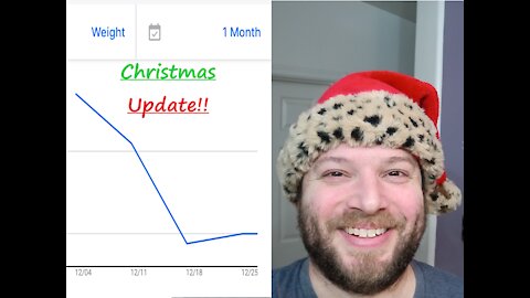 Weight Loss Update #3 Christmas Update & Resistance Bands Unboxing