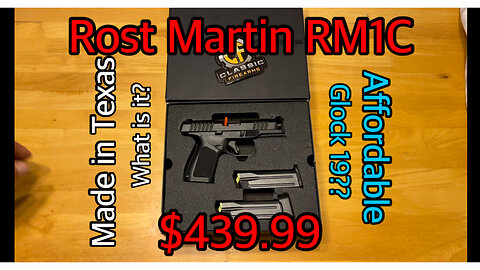 Rost Martin RM1C a new Made in the U.S.A #America #Patriot #USA #Texas
