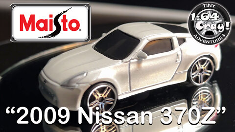 “2009 Nissan 370Z” in White- Model by Maisto