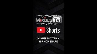 MixbusTv #Shorts Hip Hop Snare Drum Mix Trick