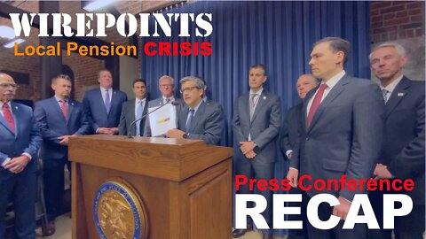 Highlights from Wirepoints Local Pension Crisis Press Conference