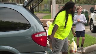 Turkey giveaway held in Delray Beach