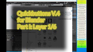 Quickbuttons for Blender V.4 all Buttons in Layer 1