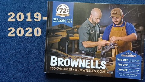 CATALOG REVIEW: BROWNELLS MASTER CATALOG 72, 2019-2020