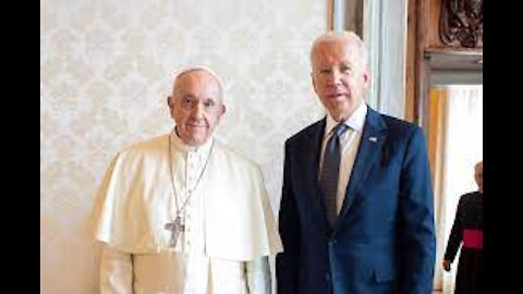 Biden Meets Pope, Soils His Britches