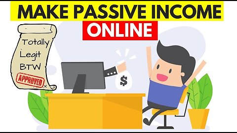 How To Make Passive Income Online!