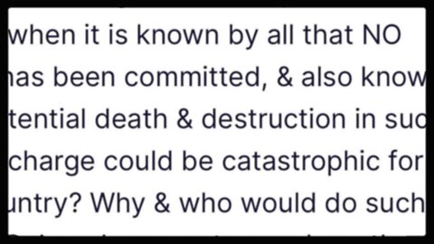 Trump Threatens Death and Destruction