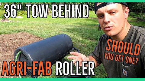 Agri-Fab 36" Poly Tow Behind Roller Review || Product Link In Description ||