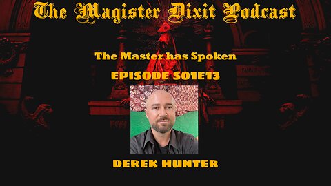 S01E13 - An Interview with Derek Hunter