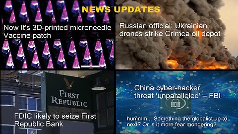 3D-printed microneedle RNA Vaccine patches, Ukraine drones strike Crimea oil depot, Other News
