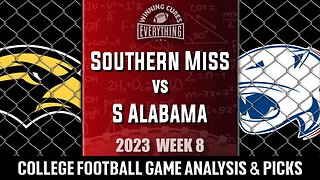 Southern Miss vs South Alabama Picks & Prediction Against the Spread 2023 College Football Analysis
