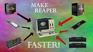 Reaper Plugin Overload! Benchmarking CPU, RAM, and SSD Upgrades.
