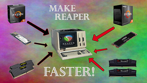 Reaper Plugin Overload! Benchmarking CPU, RAM, and SSD Upgrades.
