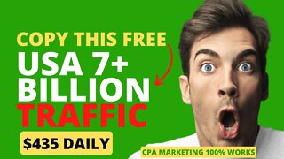CPA Marketing Free Traffic Strategy = $435 Daily, CPA Marketing for Beginners, CPAGrip, ClickBank