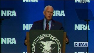 Mike Pence BOOED At NRA Event