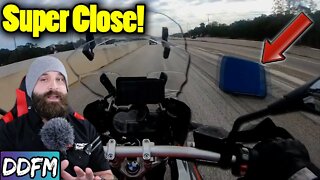 FLAWLESS High Speed Swerve! (Motorcycle Swerve Close Call)