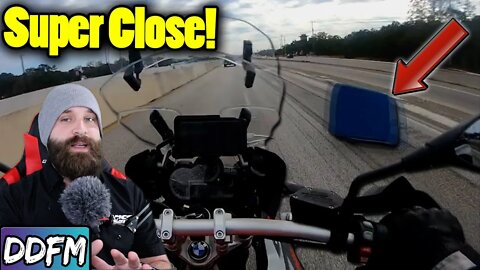 FLAWLESS High Speed Swerve! (Motorcycle Swerve Close Call)