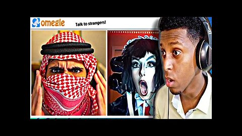 Omegle... But he DESTROYs Racist People REACTION!!!