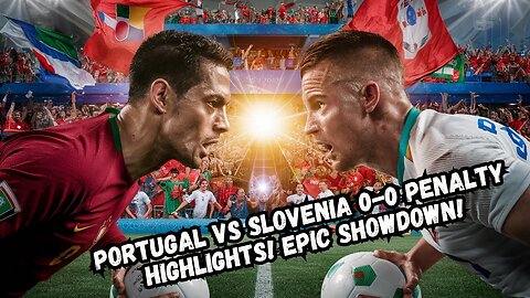 Penalty Perfection: Portugal's Tense Shootout Victory Over Slovenia at Euro 2024!