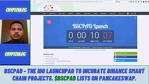 BSCPAD - The IDO LaunchPad To Incubate Binance Smart Chain Projects. $BSCPAD Lists On Pancakeswap.