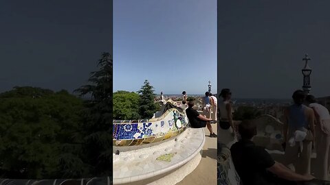 Park Guell Barcelona Spain - such beauty- put it on your list #barcelona #spaintravel