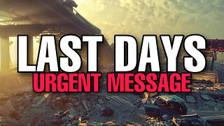 URGENT Last days message every CHRISTIAN should watch
