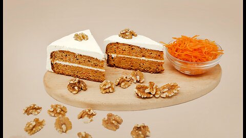 Carrot Cake Recipe Easy - Delicious Carrot Cake recipe - Soft & Moist Super Tasty cake