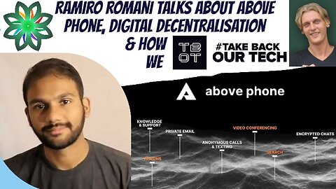 Ramiro Romani talks about Above Phone, digital decentralisation and how we Take Back Our Tech