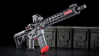 First Look and Function Fire of the Red Arrow AR Rifle #1388