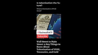 tokenisation the future today?